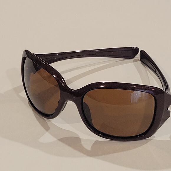 OAKLEY Necessity Burgundy Oversized OO9122-04 60-18-125 Sunglasses - Picture 3 of 15